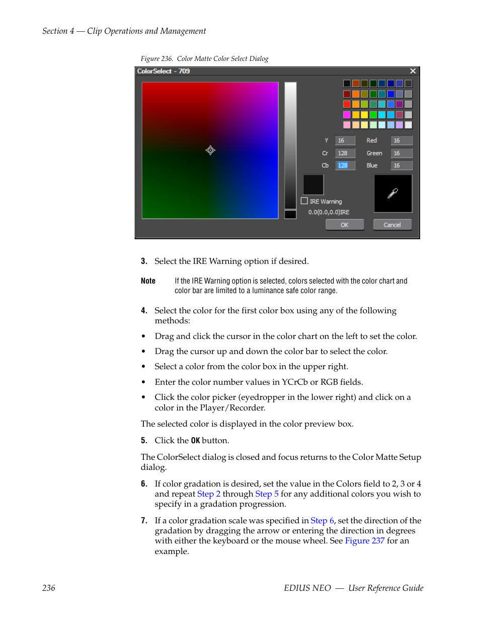 Figure 236 | Grass Valley EDIUS Neo 3 User Manual | Page 238 / 802