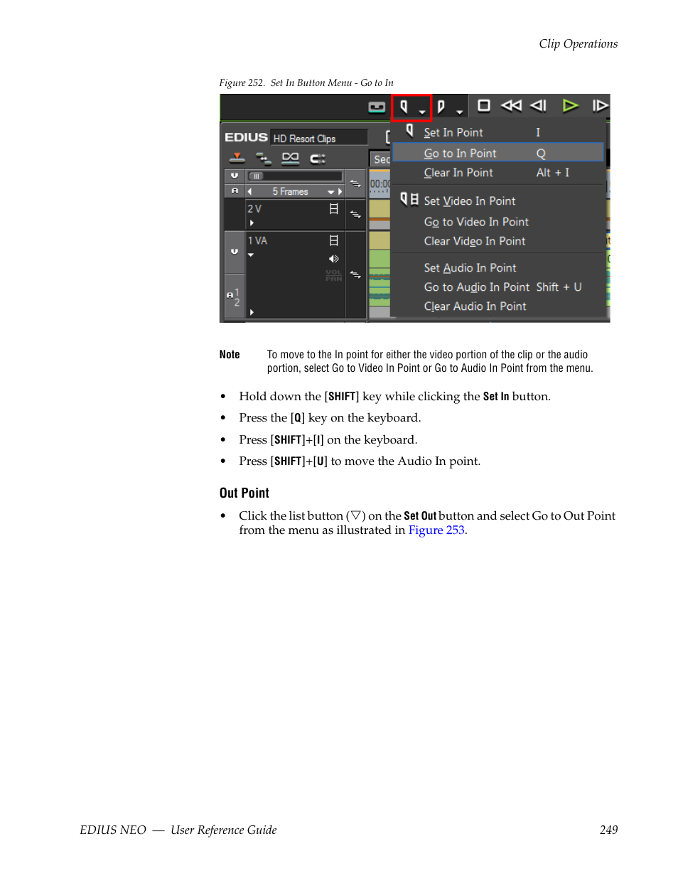 Grass Valley EDIUS Neo 3 User Manual | Page 251 / 802