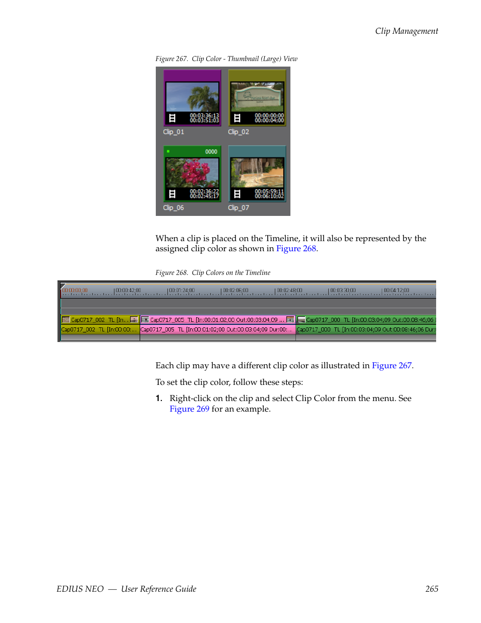 Grass Valley EDIUS Neo 3 User Manual | Page 267 / 802