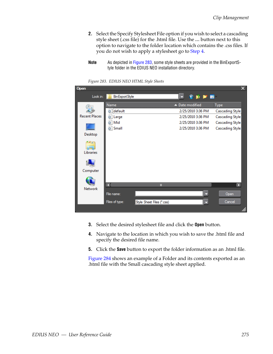 Grass Valley EDIUS Neo 3 User Manual | Page 277 / 802