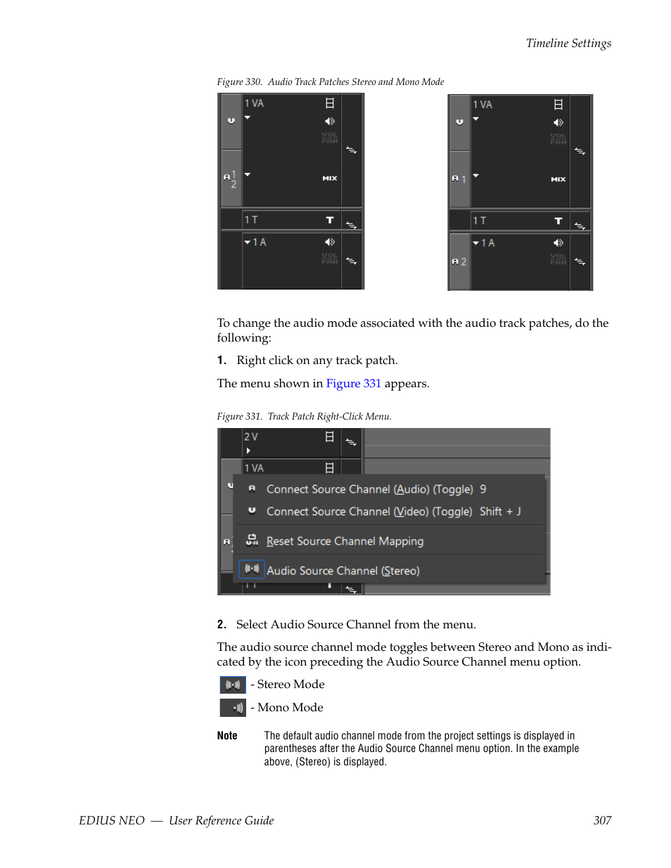 Figure 330 | Grass Valley EDIUS Neo 3 User Manual | Page 309 / 802