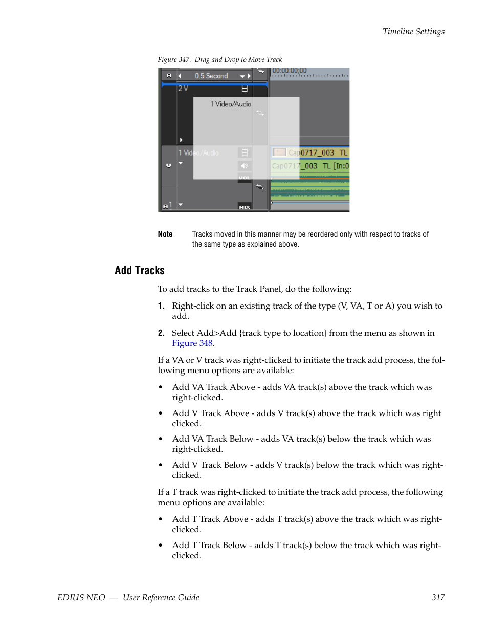 Add tracks, Ated in, Figure 347 | Grass Valley EDIUS Neo 3 User Manual | Page 319 / 802