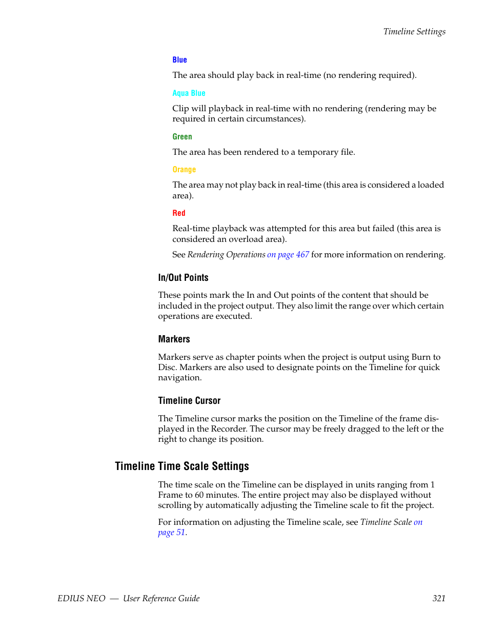 Timeline time scale settings | Grass Valley EDIUS Neo 3 User Manual | Page 323 / 802