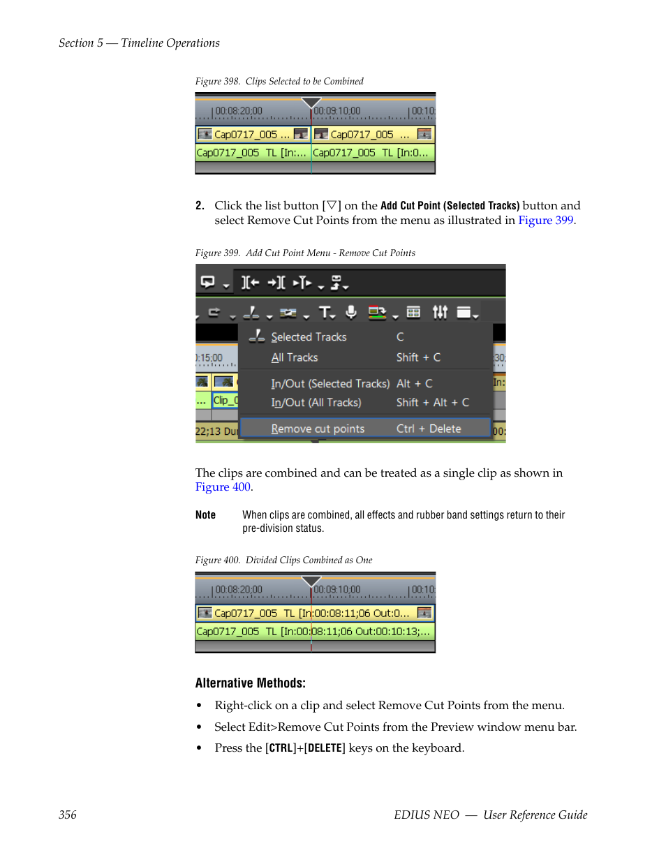 Grass Valley EDIUS Neo 3 User Manual | Page 358 / 802