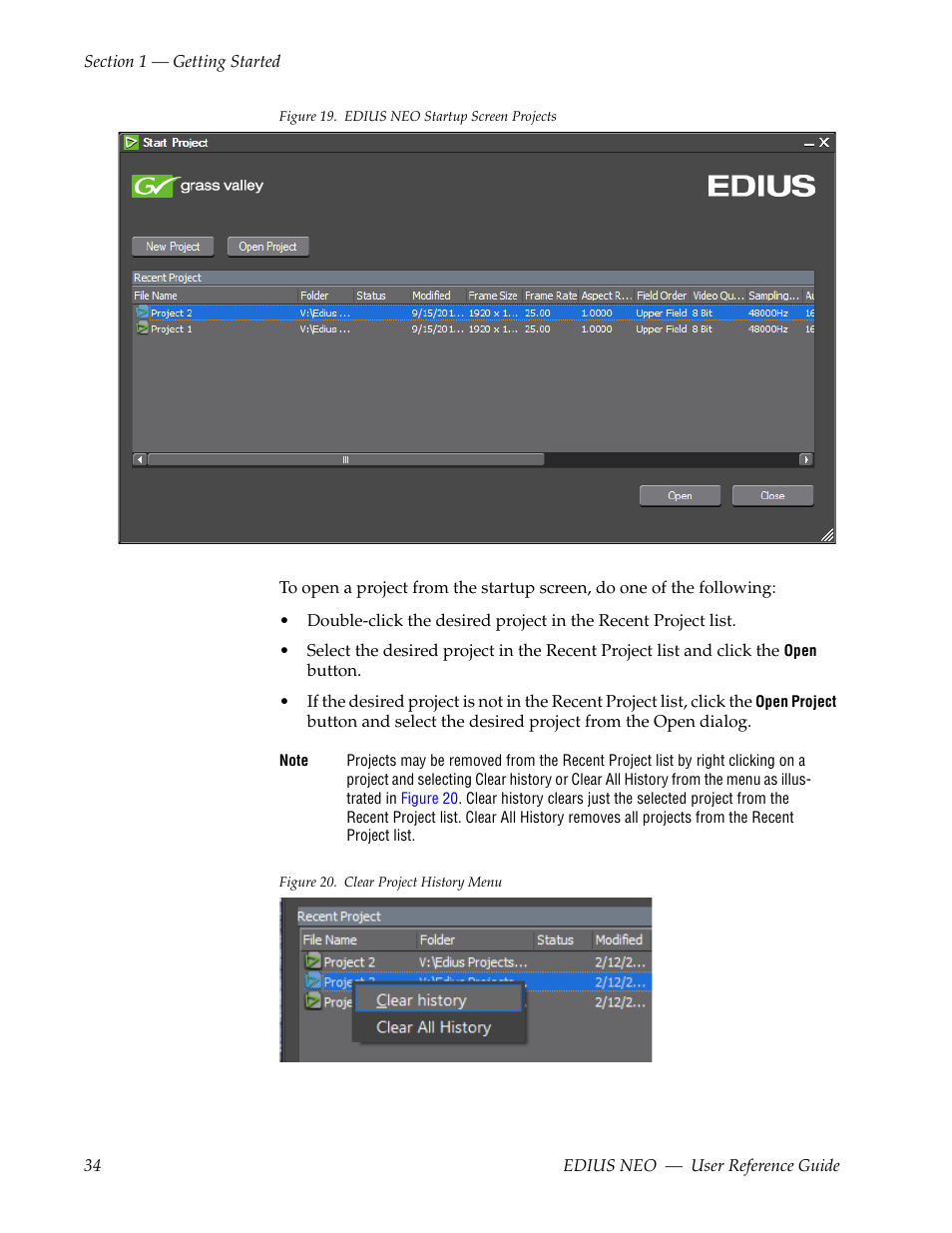 Figure 19 | Grass Valley EDIUS Neo 3 User Manual | Page 36 / 802