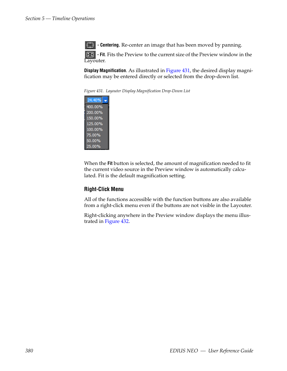 Grass Valley EDIUS Neo 3 User Manual | Page 382 / 802