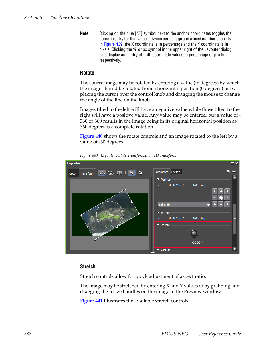 Grass Valley EDIUS Neo 3 User Manual | Page 390 / 802