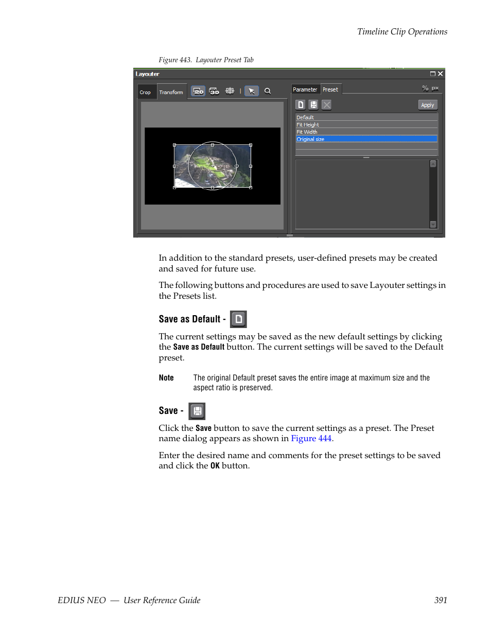 Grass Valley EDIUS Neo 3 User Manual | Page 393 / 802