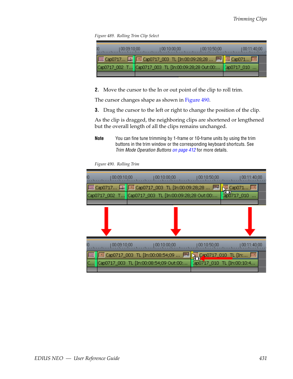 Figure 489 | Grass Valley EDIUS Neo 3 User Manual | Page 433 / 802