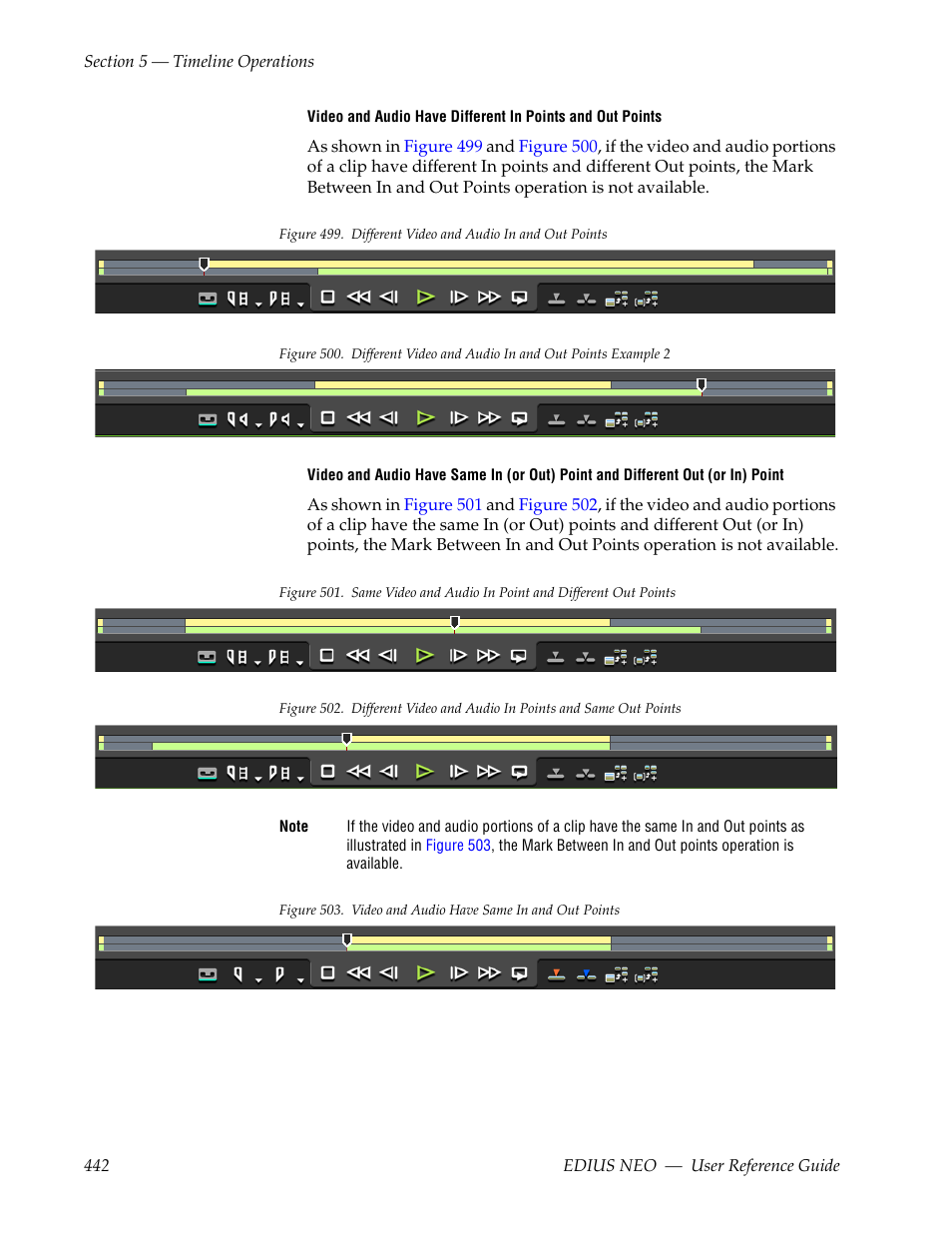 Grass Valley EDIUS Neo 3 User Manual | Page 444 / 802