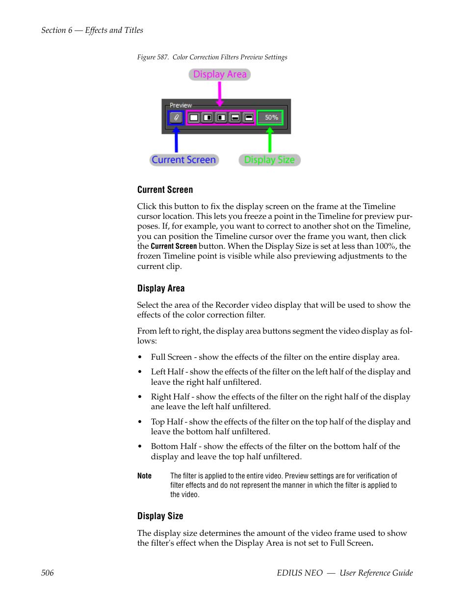 Figure 587 | Grass Valley EDIUS Neo 3 User Manual | Page 508 / 802