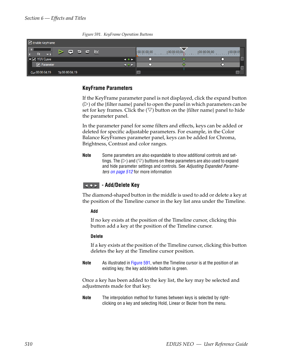 Grass Valley EDIUS Neo 3 User Manual | Page 512 / 802