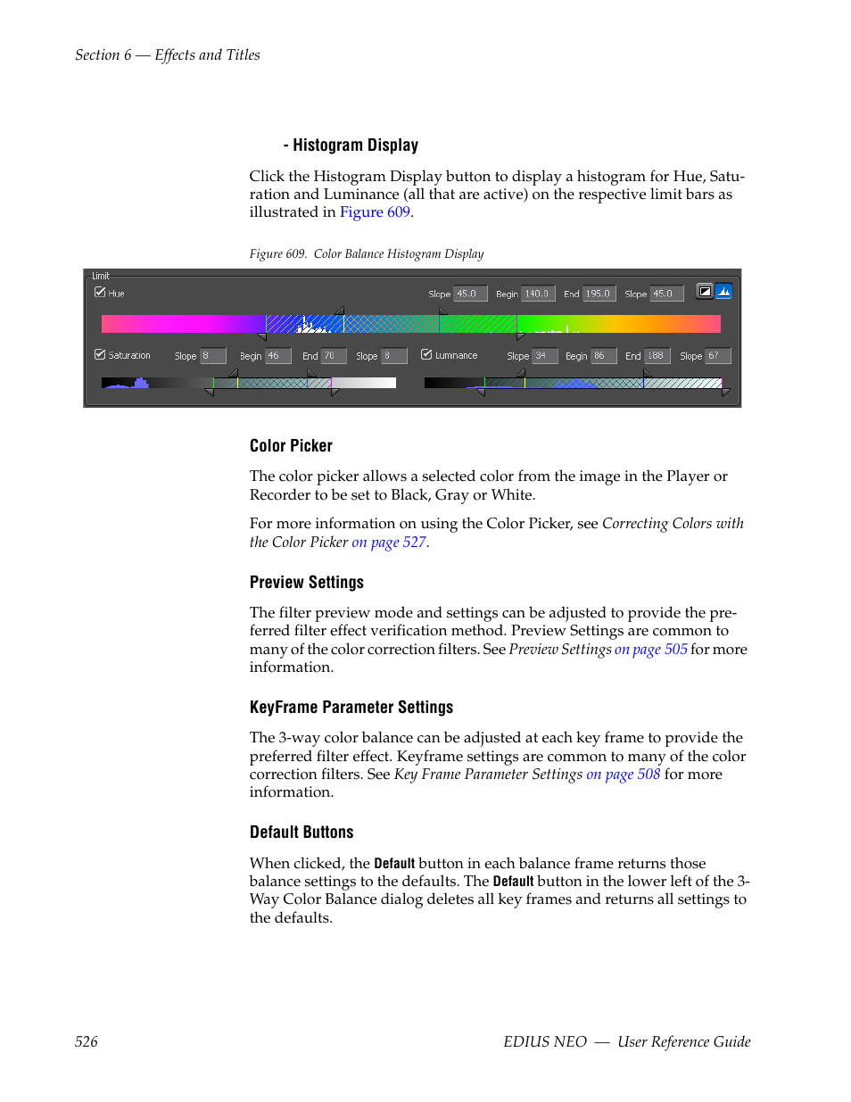 Grass Valley EDIUS Neo 3 User Manual | Page 528 / 802