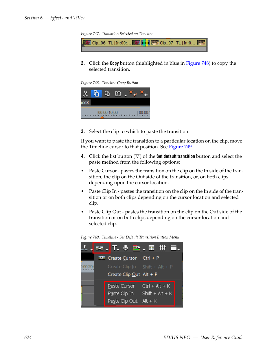 Figure 747 | Grass Valley EDIUS Neo 3 User Manual | Page 626 / 802