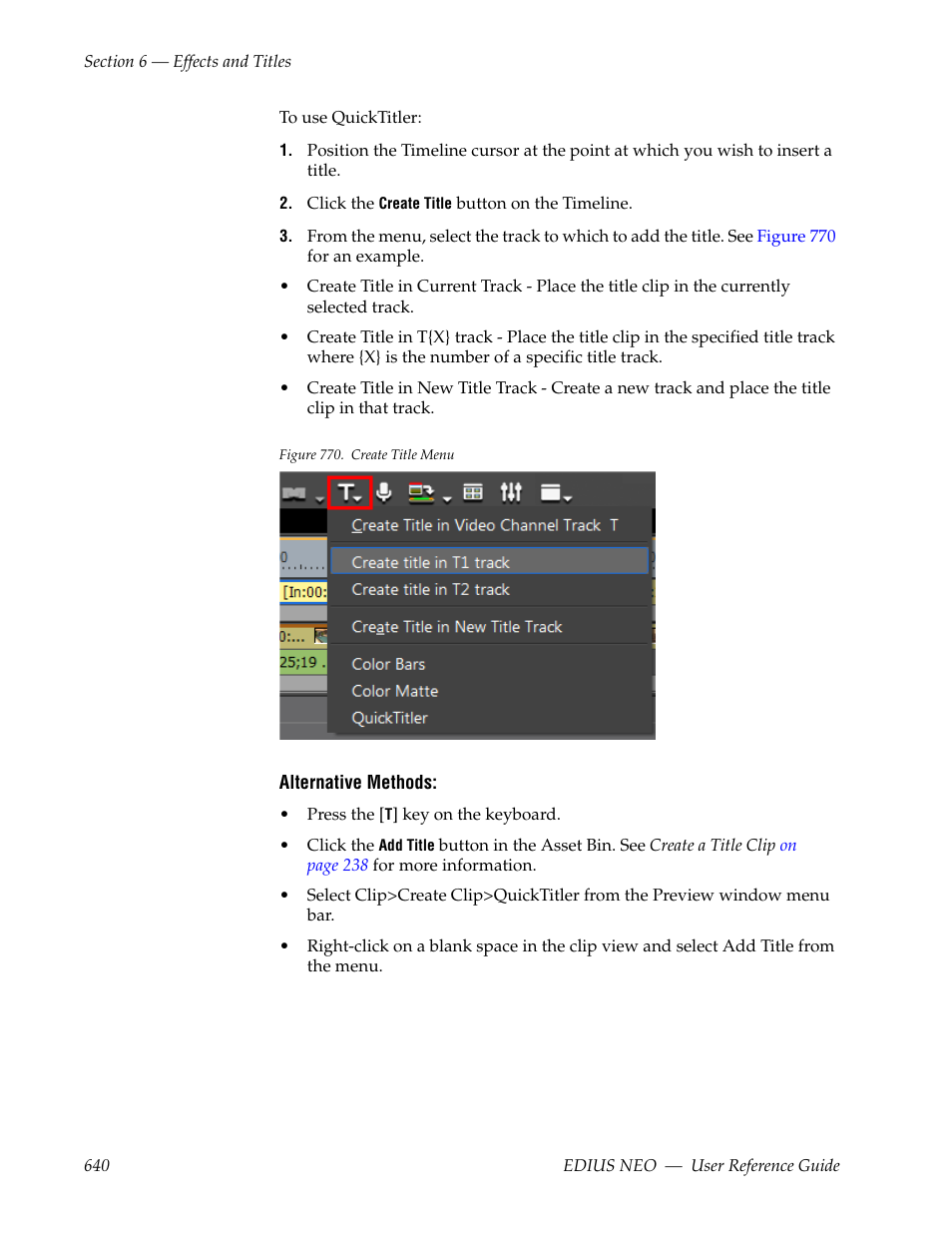 Grass Valley EDIUS Neo 3 User Manual | Page 642 / 802