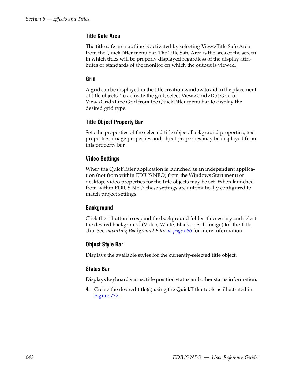 Grass Valley EDIUS Neo 3 User Manual | Page 644 / 802
