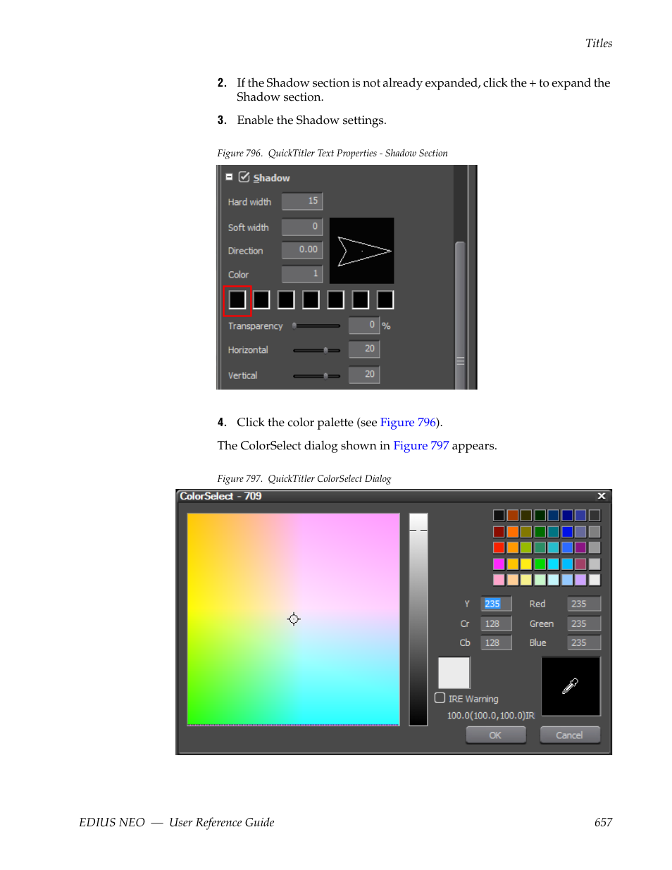 Grass Valley EDIUS Neo 3 User Manual | Page 659 / 802