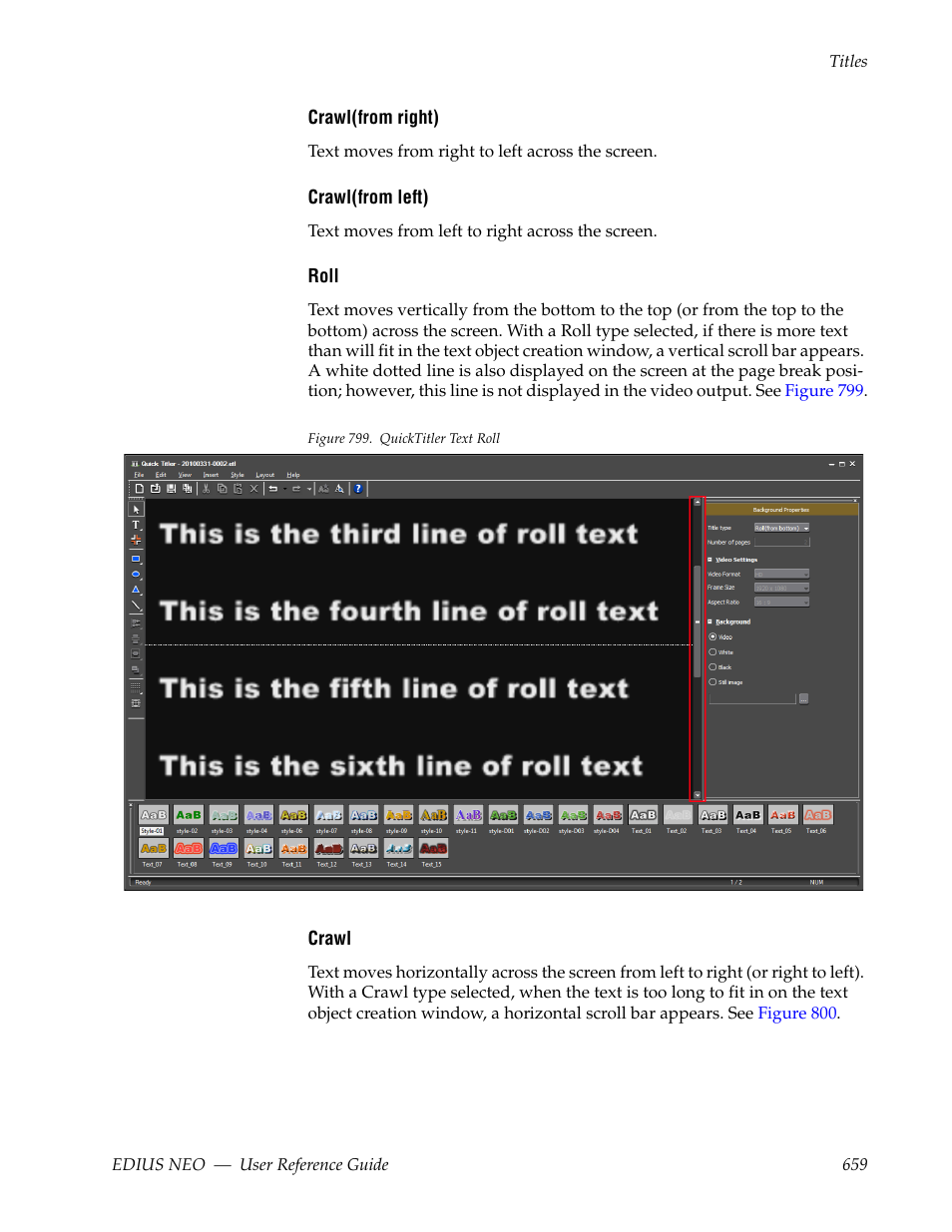 Grass Valley EDIUS Neo 3 User Manual | Page 661 / 802