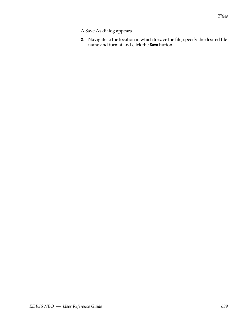 Grass Valley EDIUS Neo 3 User Manual | Page 691 / 802
