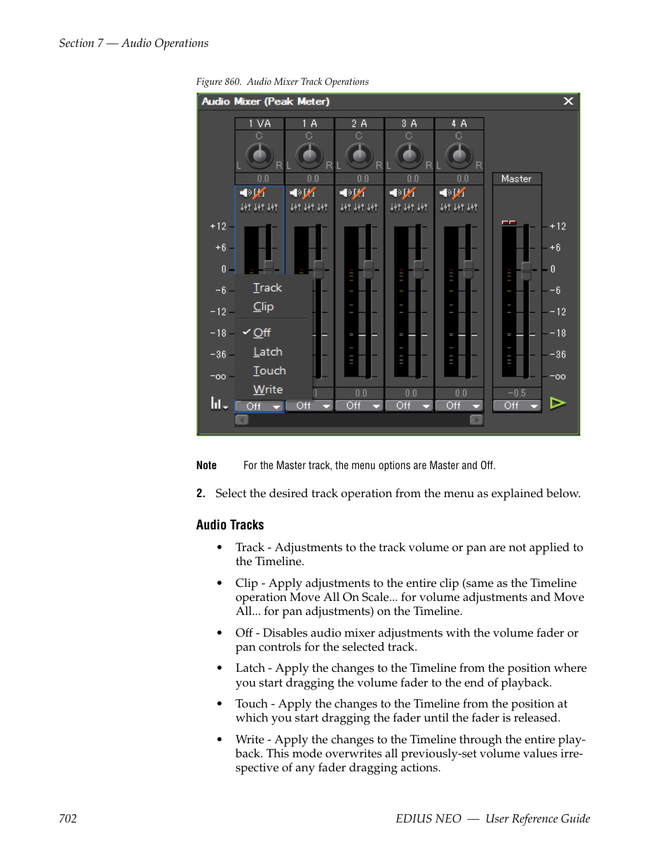 Grass Valley EDIUS Neo 3 User Manual | Page 704 / 802