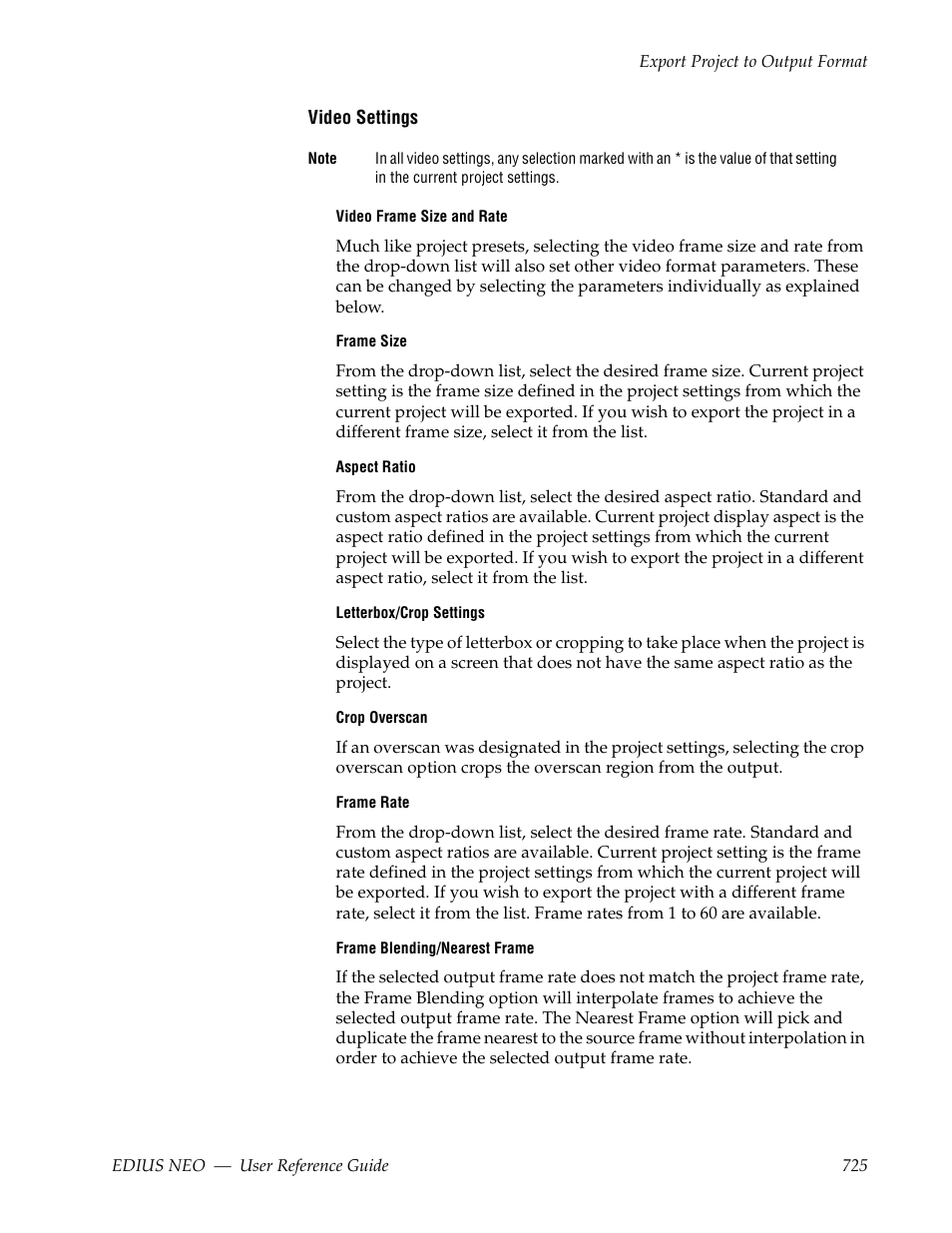 Grass Valley EDIUS Neo 3 User Manual | Page 727 / 802