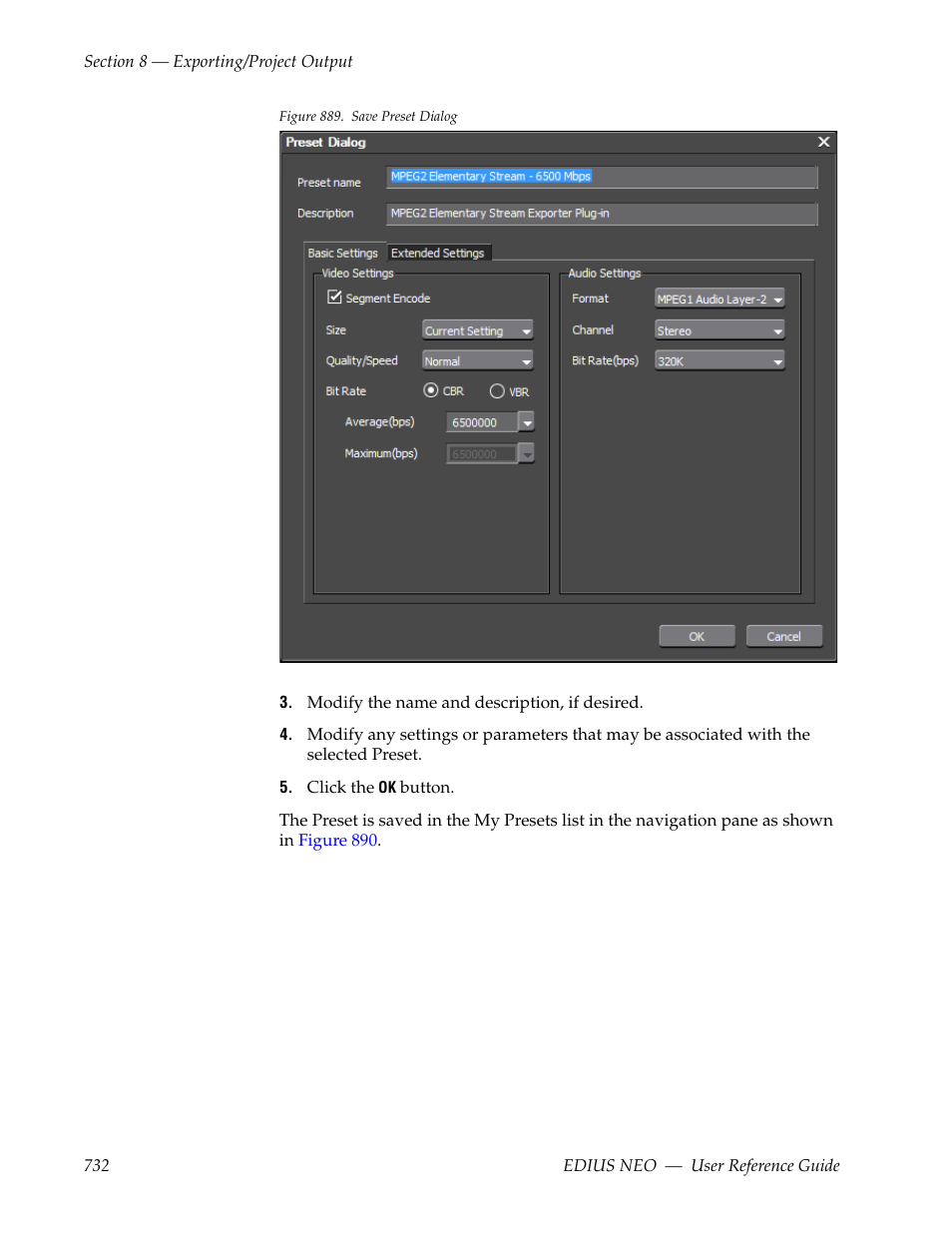 Grass Valley EDIUS Neo 3 User Manual | Page 734 / 802