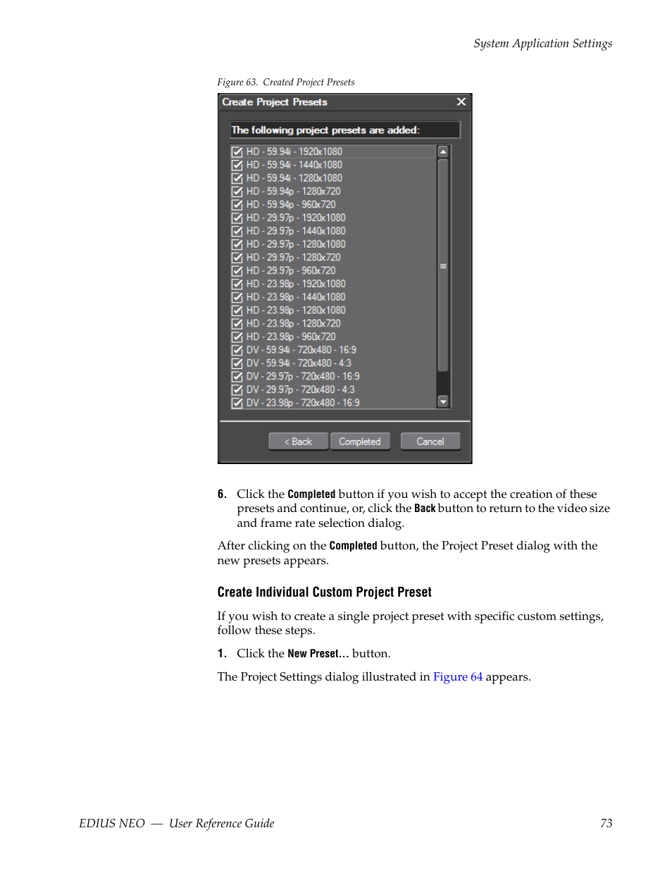 Grass Valley EDIUS Neo 3 User Manual | Page 75 / 802