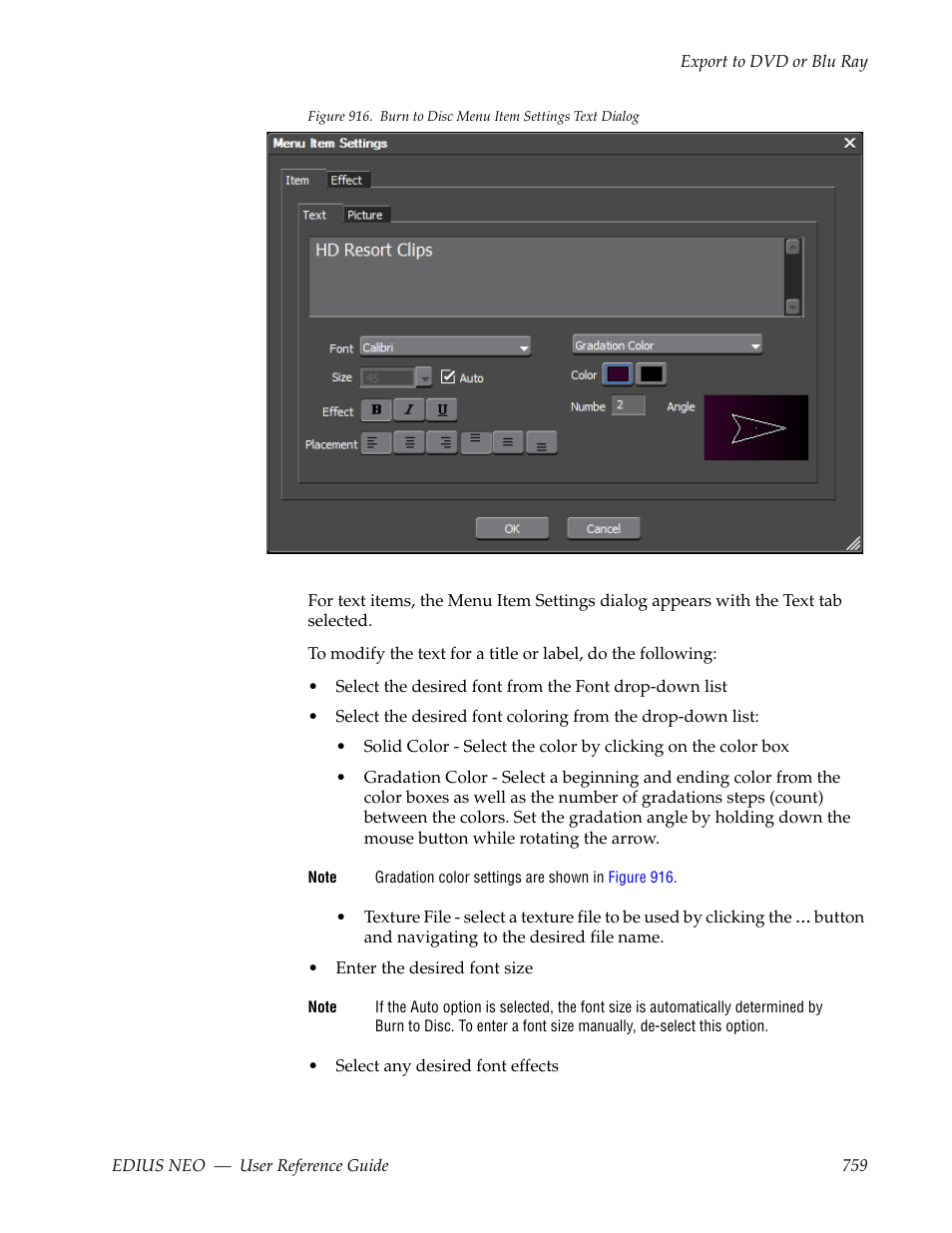 Grass Valley EDIUS Neo 3 User Manual | Page 761 / 802