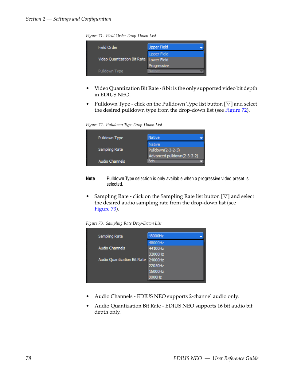 Figure 71 | Grass Valley EDIUS Neo 3 User Manual | Page 80 / 802