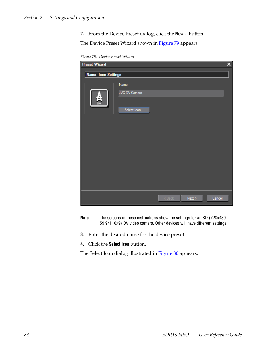 Grass Valley EDIUS Neo 3 User Manual | Page 86 / 802