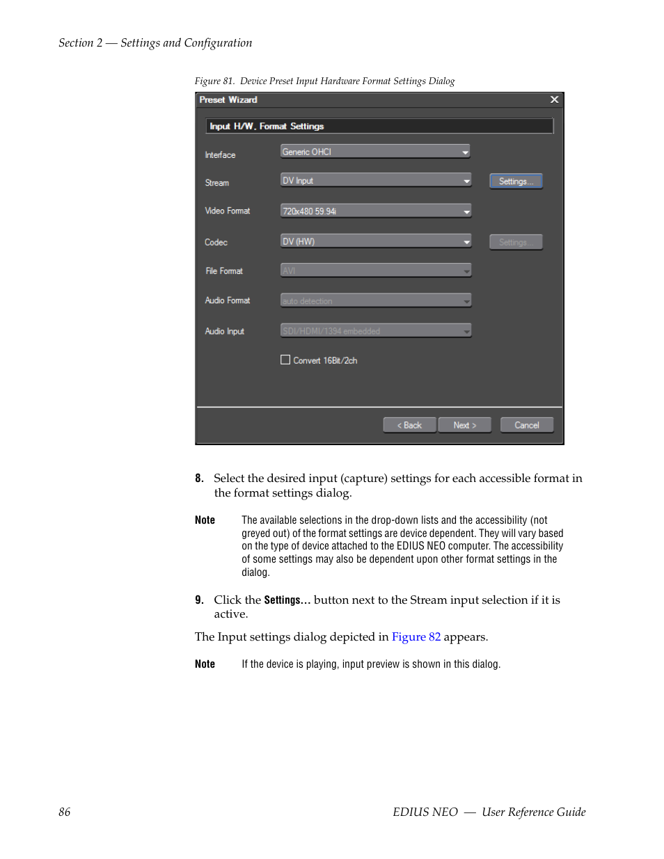 Grass Valley EDIUS Neo 3 User Manual | Page 88 / 802