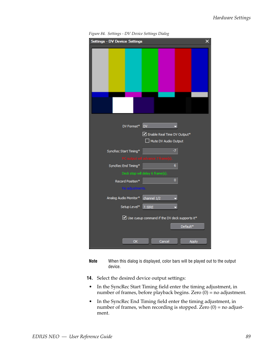 Grass Valley EDIUS Neo 3 User Manual | Page 91 / 802