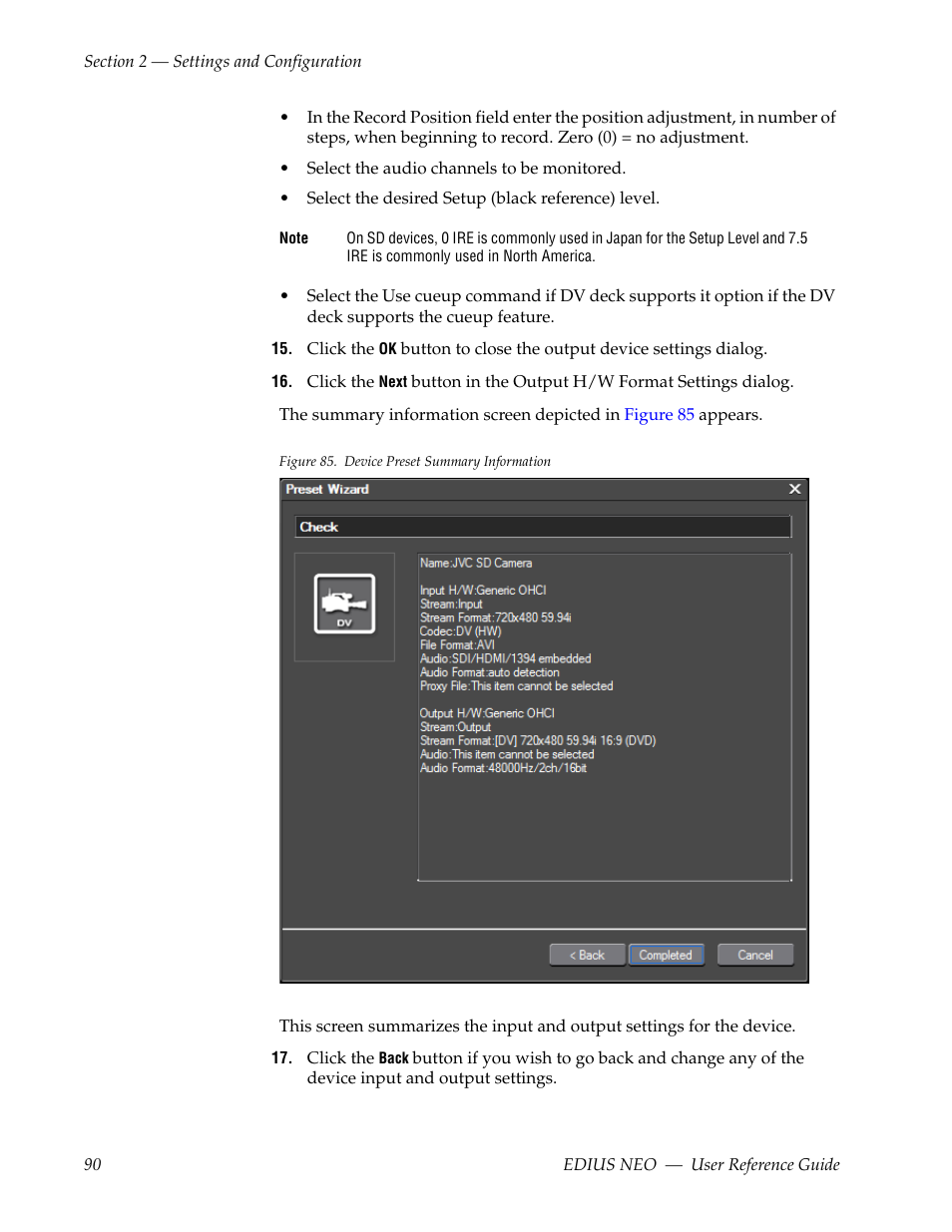 Grass Valley EDIUS Neo 3 User Manual | Page 92 / 802