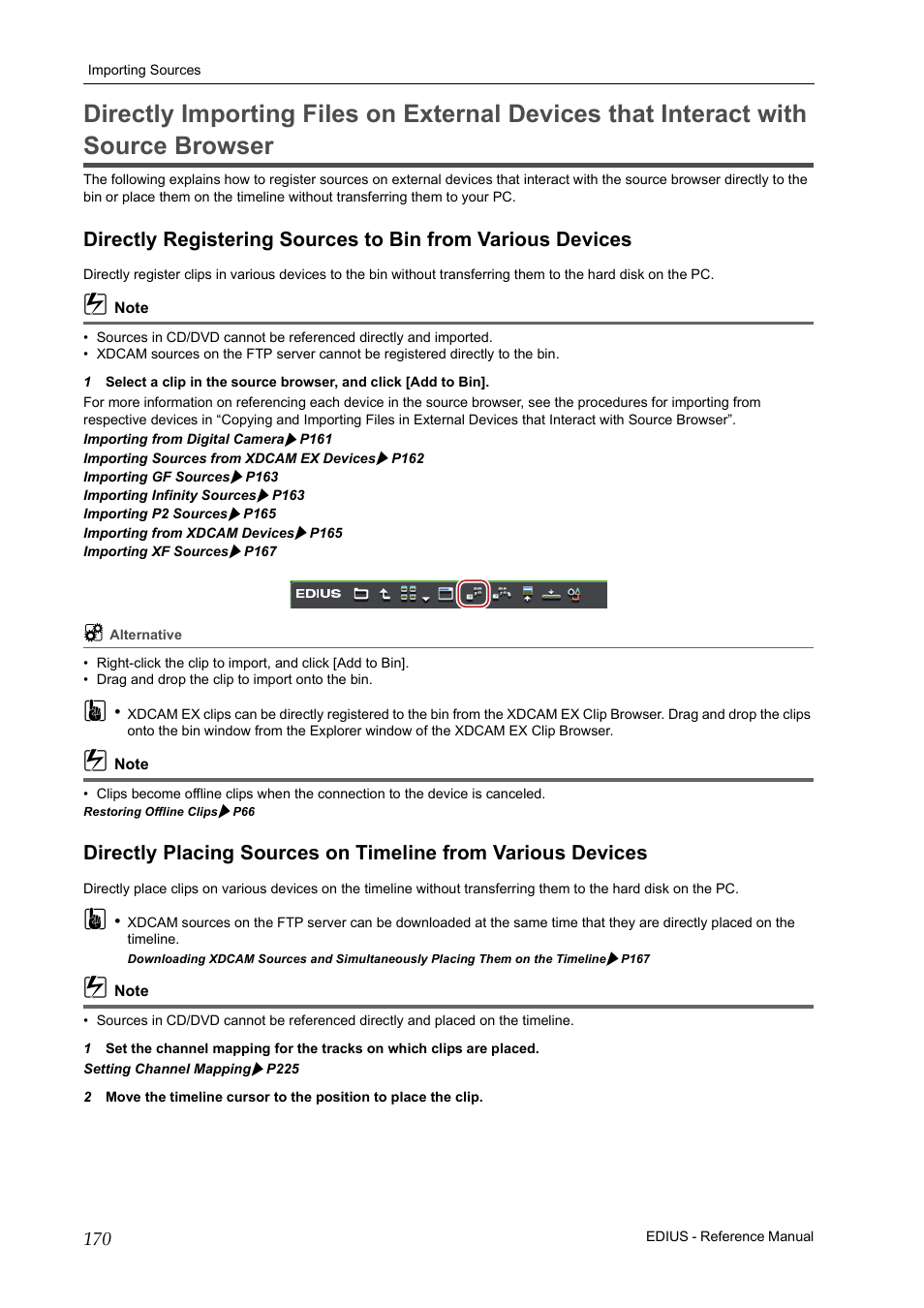 Grass Valley EDIUS Pro v.6.5 User Manual | Page 192 / 530