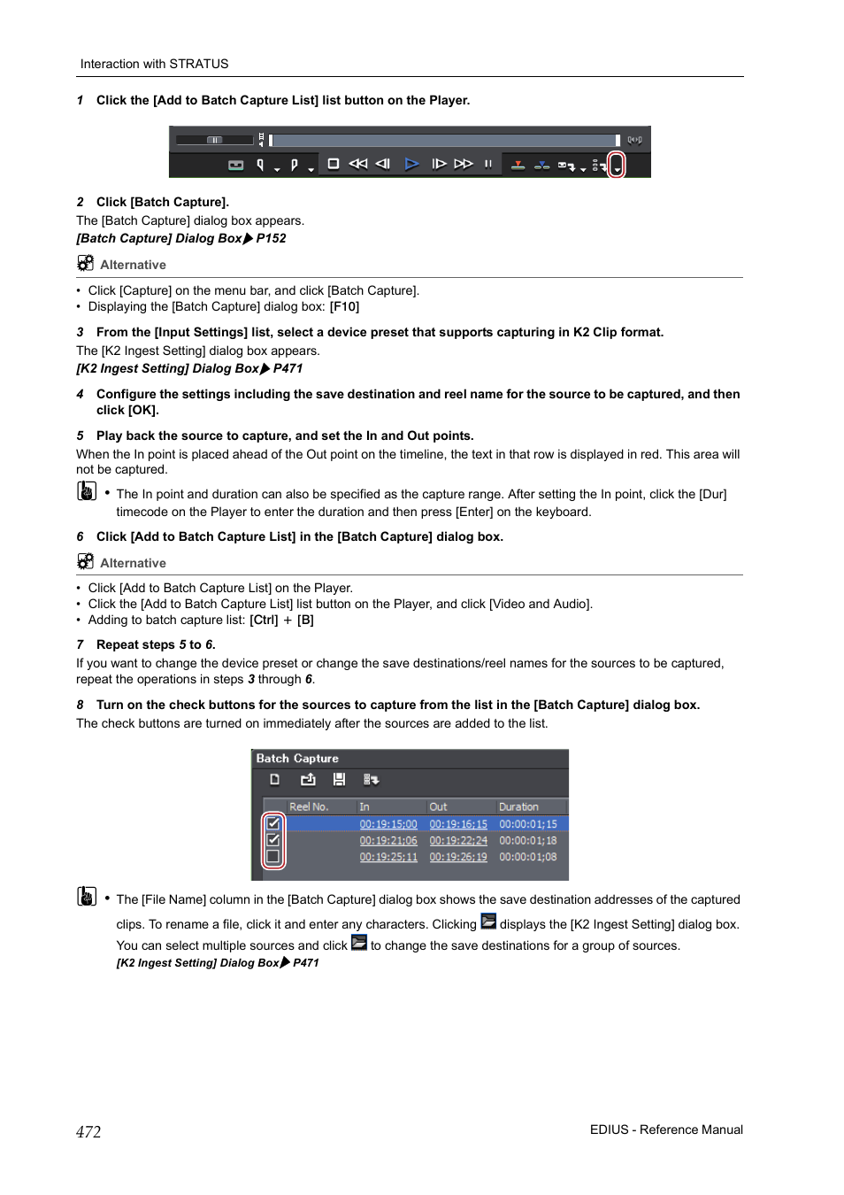 Grass Valley EDIUS Pro v.6.5 User Manual | Page 494 / 530