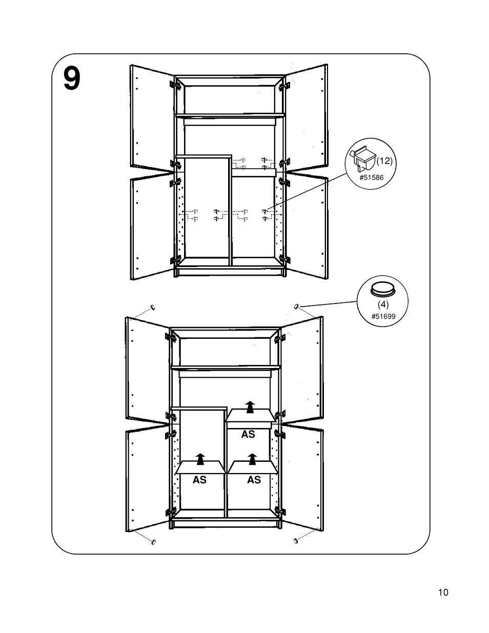 Closet Maid 12323 User Manual | Page 10 / 11