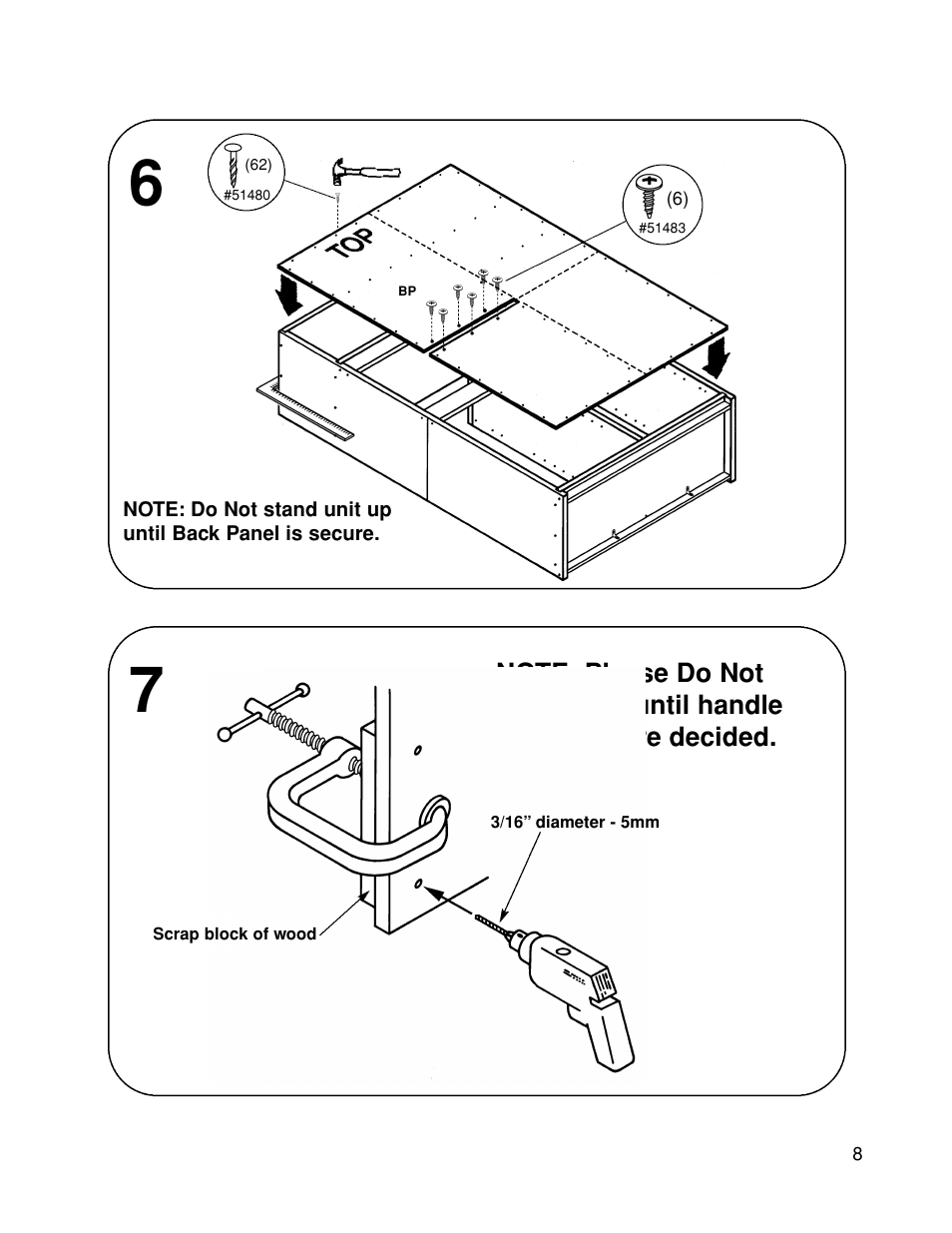 Closet Maid 12323 User Manual | Page 8 / 11