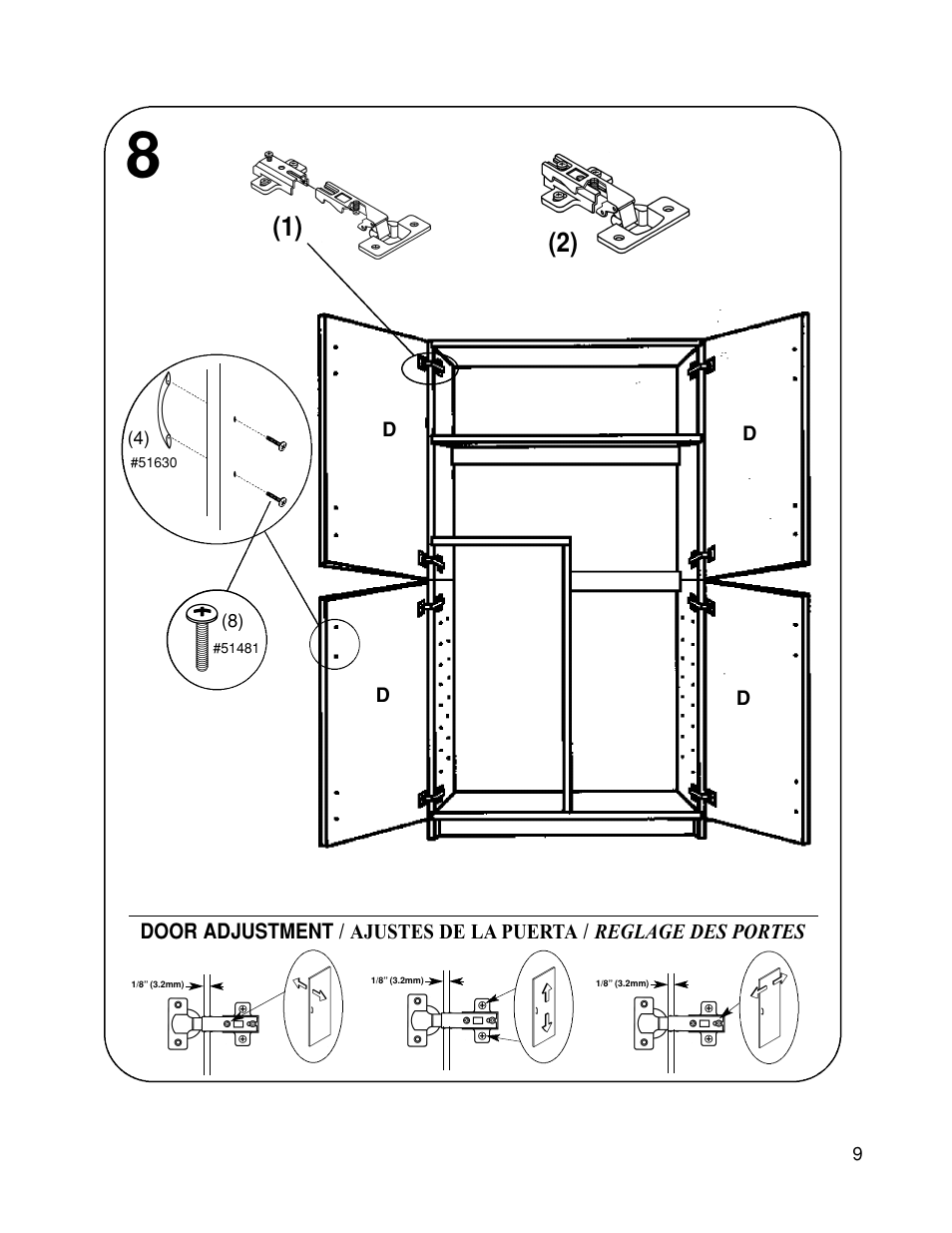 Closet Maid 12323 User Manual | Page 9 / 11