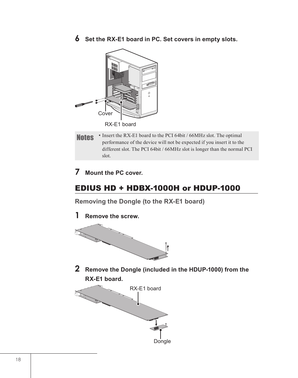 Edius hd + hdbx-1000h or hdup-1000 | Grass Valley EDIUS 5 User Manual | Page 20 / 63
