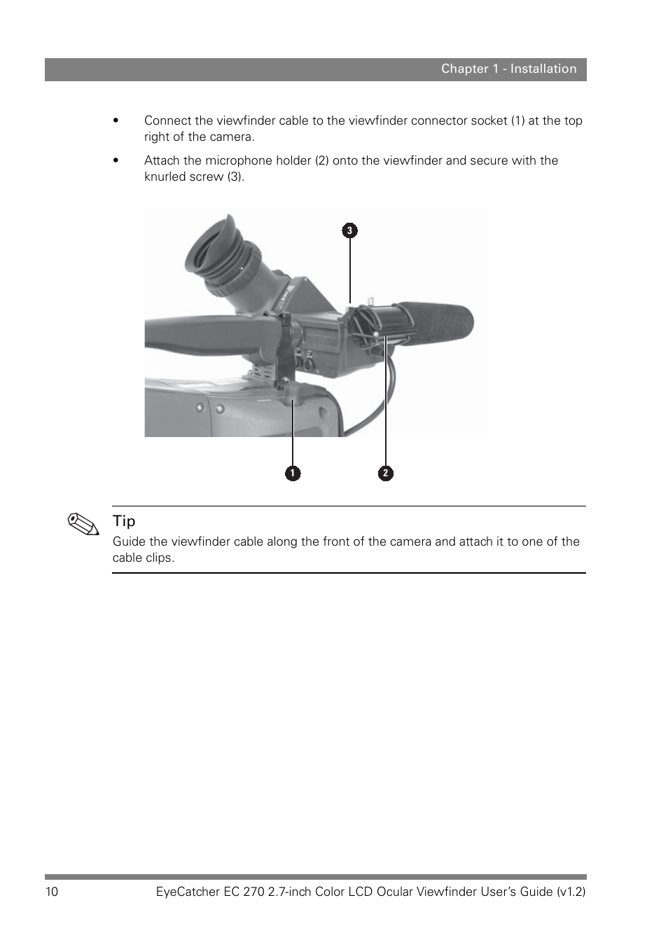 Grass Valley EC 270 User Manual | Page 10 / 36