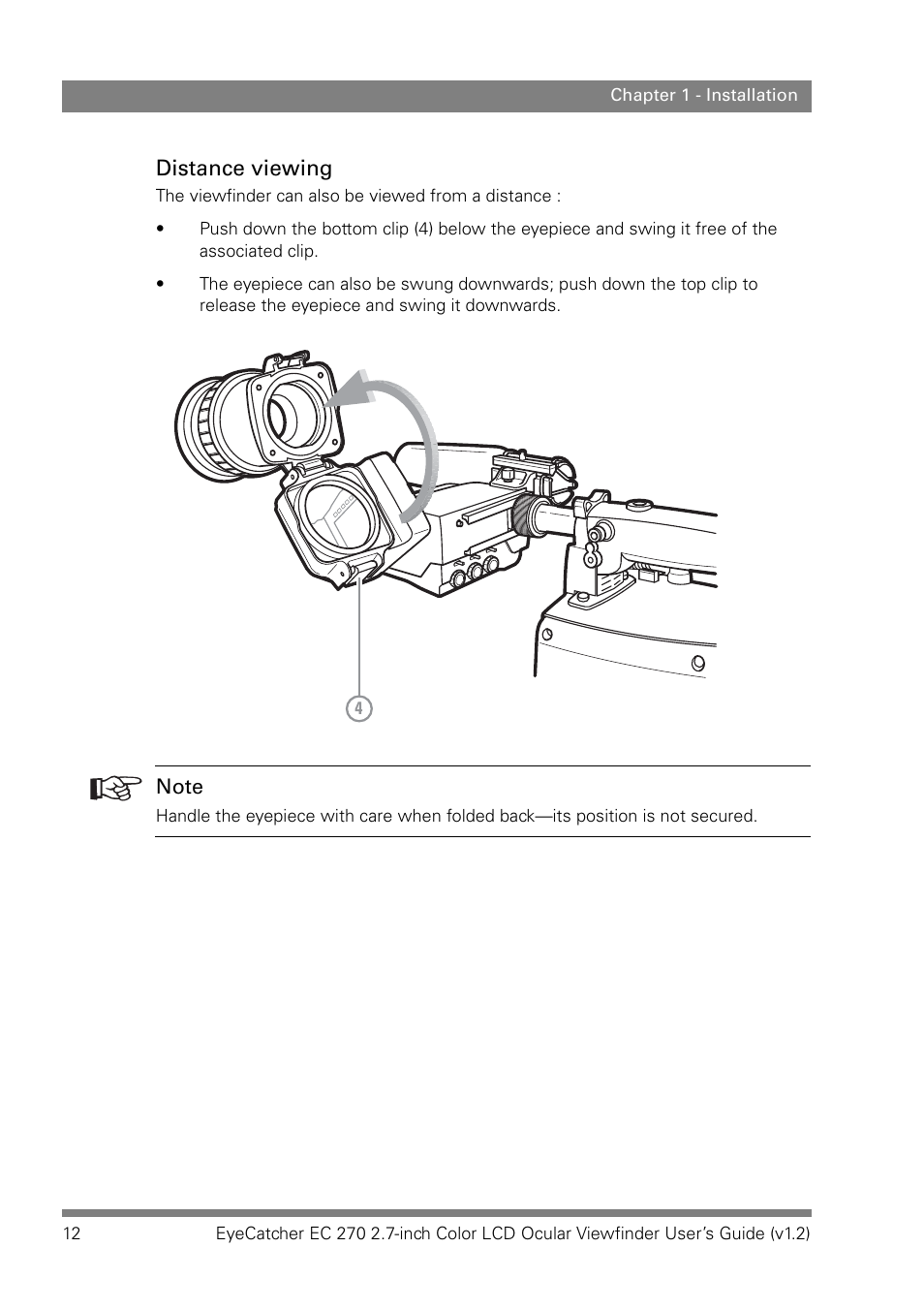 Grass Valley EC 270 User Manual | Page 12 / 36