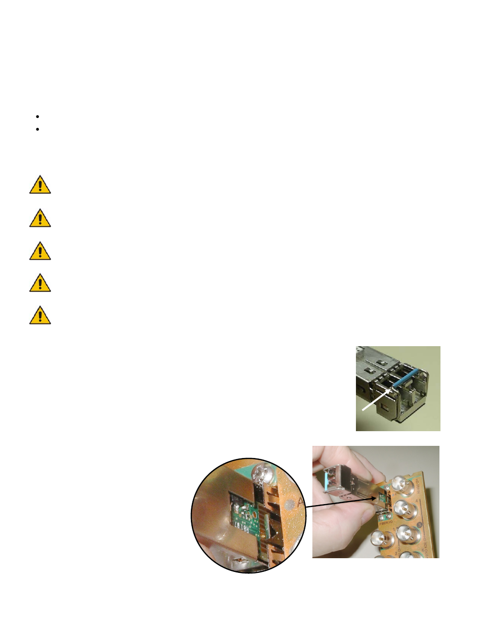 Annex 2 – installing the optical interface | Grass Valley FIO-1901-TT User Manual | Page 26 / 28