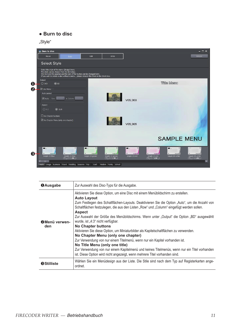 Burn to disc | Grass Valley FIRECODER Writer User Manual | Page 34 / 66