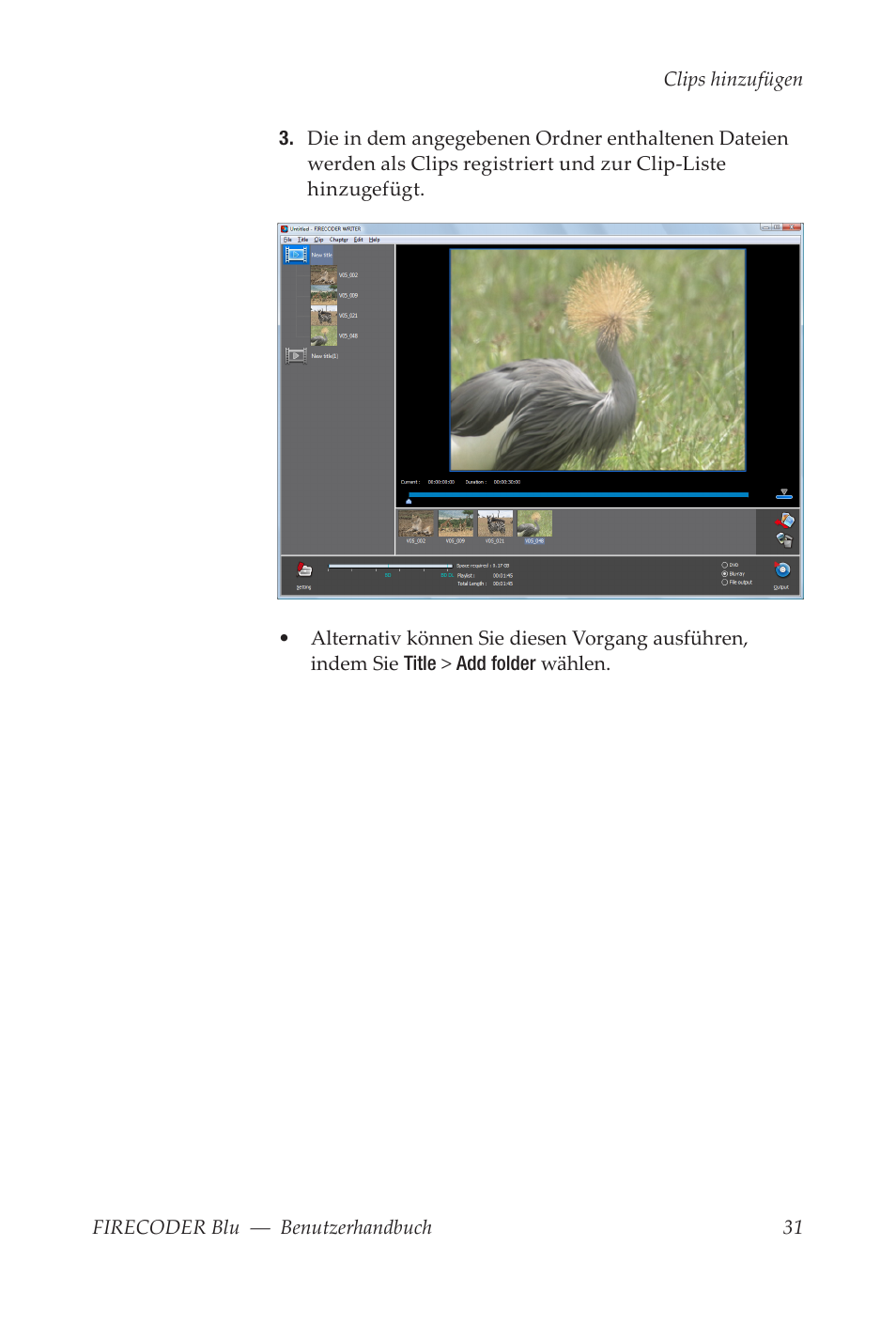 Grass Valley FIRECODER Blu User Manual | Page 105 / 216