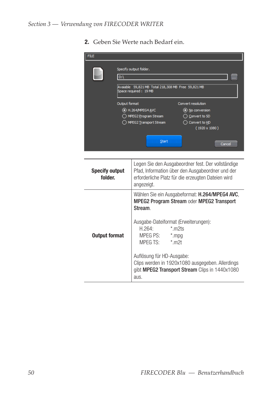Grass Valley FIRECODER Blu User Manual | Page 124 / 216