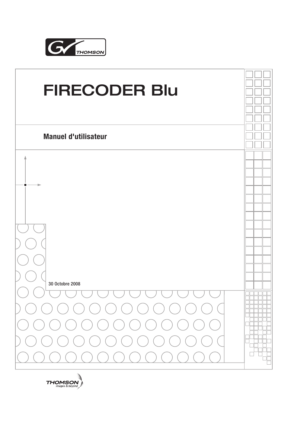 Firecoder blu manuel d'utilisateur, Firecoder blu | Grass Valley FIRECODER Blu User Manual | Page 143 / 216