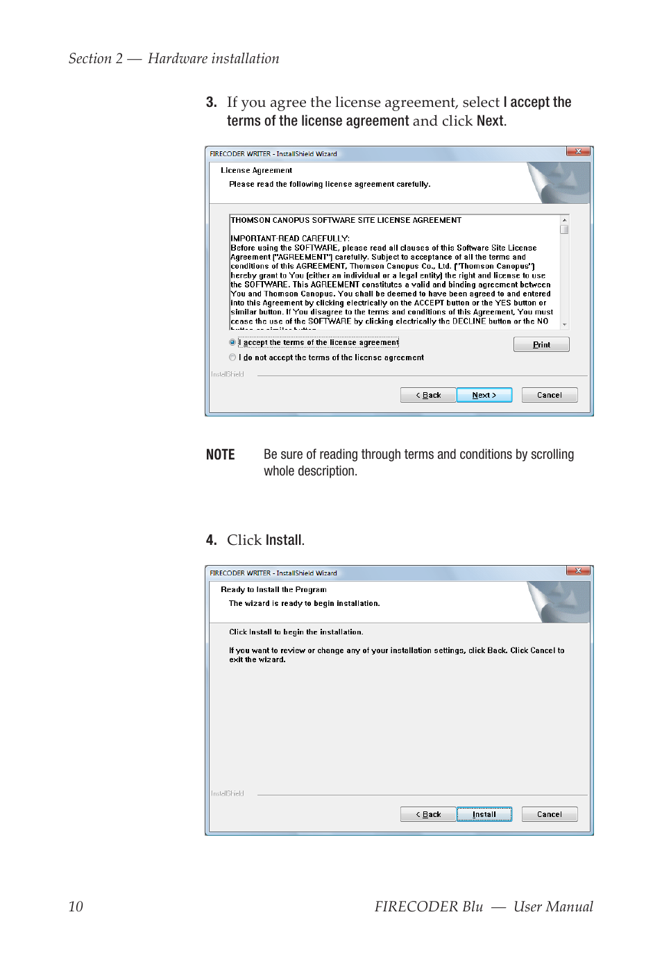 Grass Valley FIRECODER Blu User Manual | Page 16 / 216