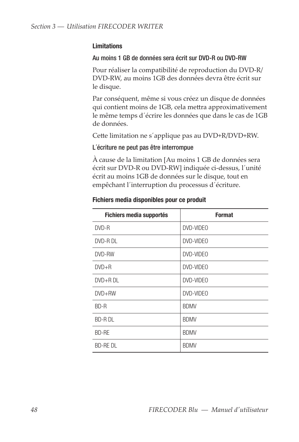 Grass Valley FIRECODER Blu User Manual | Page 196 / 216