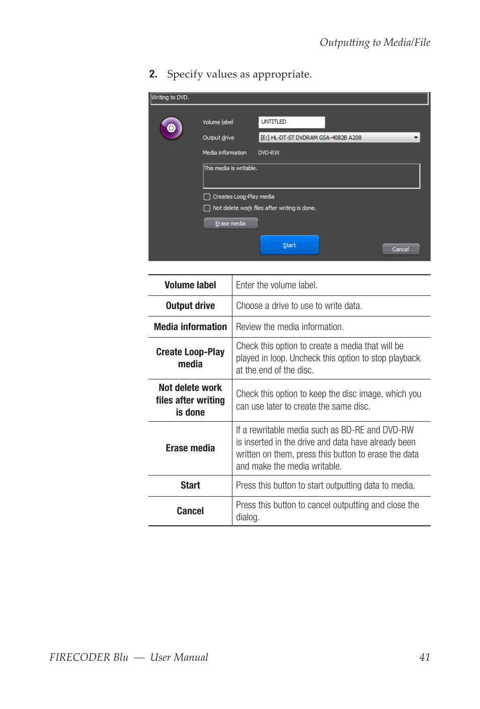 Grass Valley FIRECODER Blu User Manual | Page 47 / 216