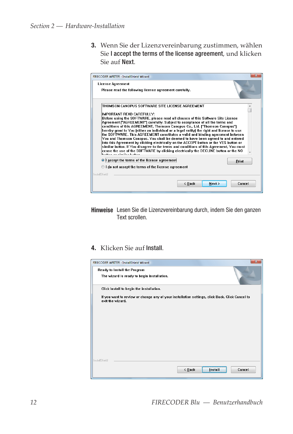 Grass Valley FIRECODER Blu User Manual | Page 86 / 216